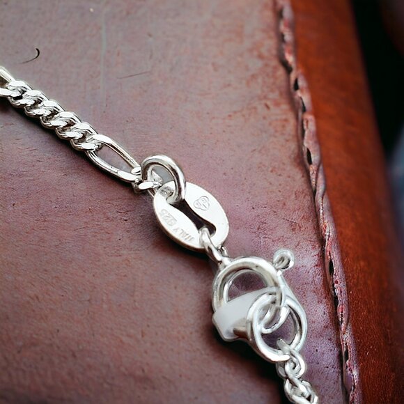 MACY'S Sterling Silver Heart Charm Bracelet - Picture 5 of 5